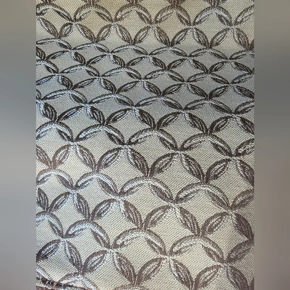 Dana Buchman Crossbody Bag Canvas Monogram Tan Preppy Classy Abstract Equestrian - Picture 11 of 14